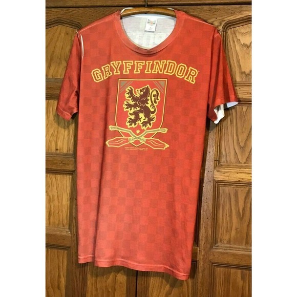 H. POTTER 07 GRYFFINDOR Dye Sublimation T-Shirt Logo Vision Tee Size Large Adult - Picture 1 of 7